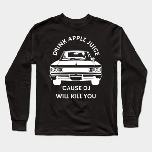 Drink Apple Juice Long Sleeve T-Shirt